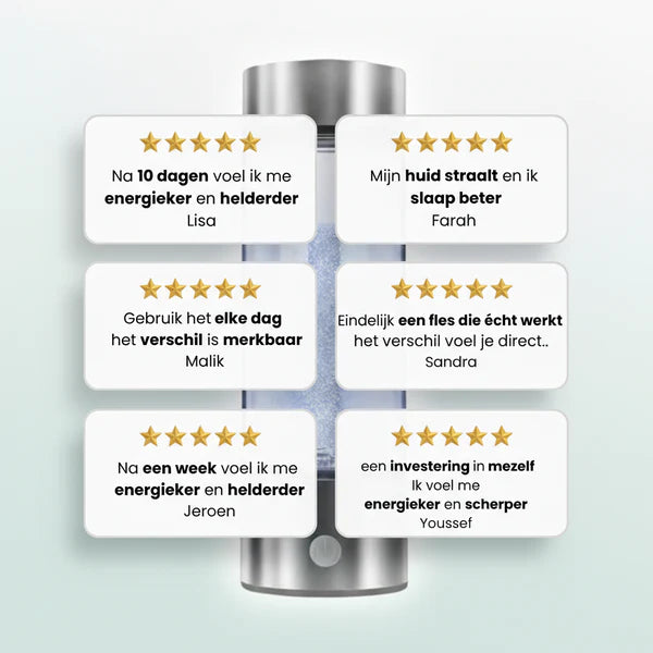 De Vitaliteits Fles™ by Water Vitaal